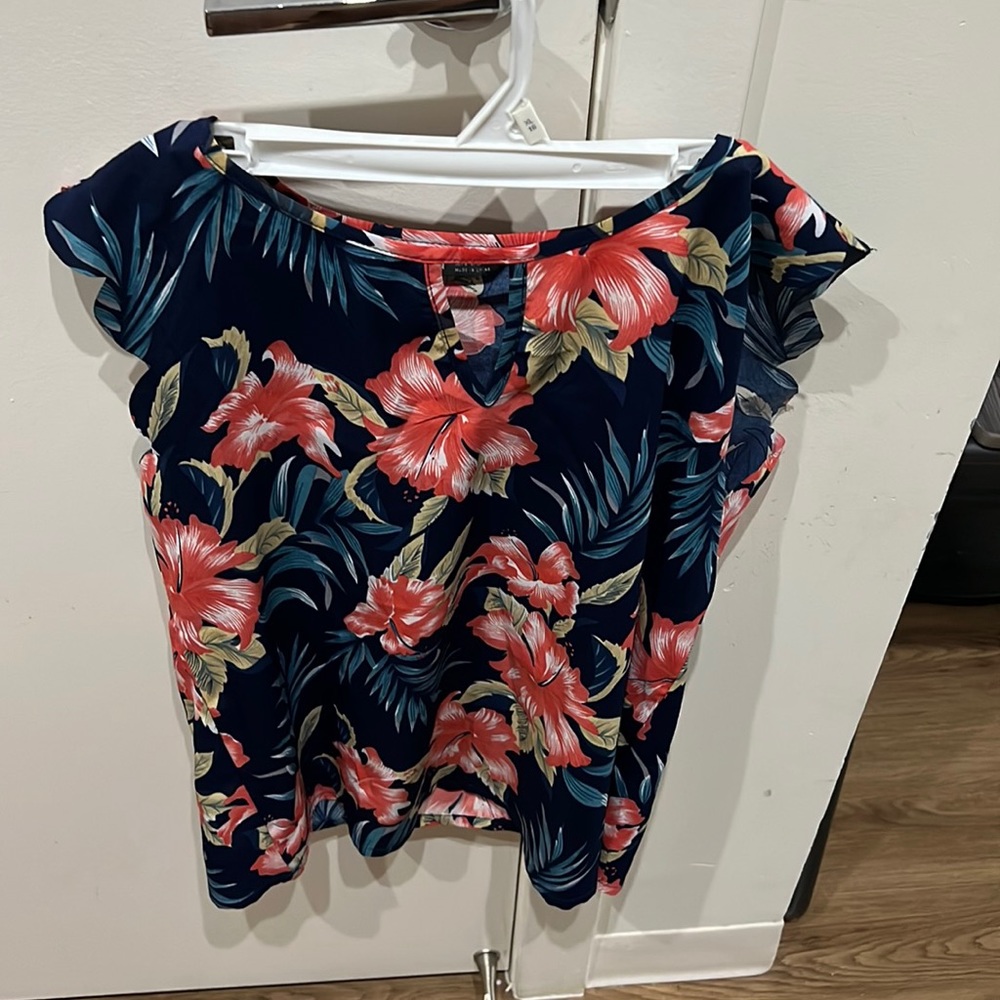 Floral blouse